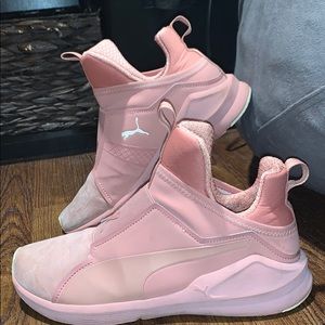 Pink Puma Shoes